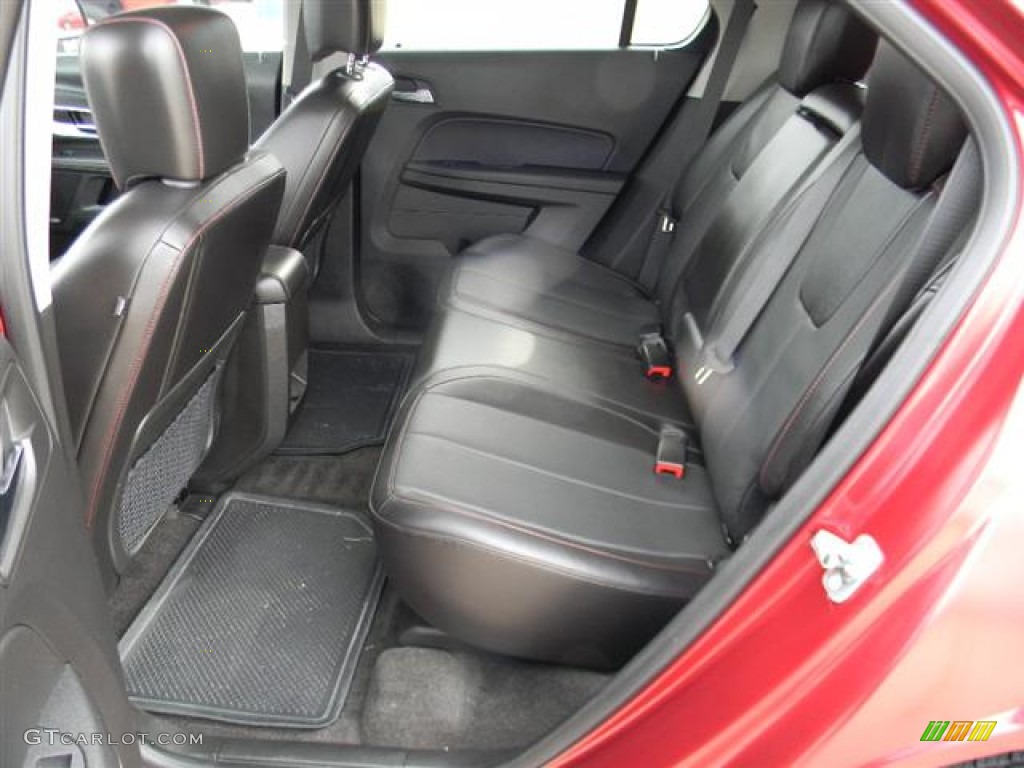 Jet Black Interior 2010 Chevrolet Equinox LTZ Photo #59673570
