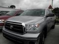 2010 Silver Sky Metallic Toyota Tundra Double Cab  photo #3