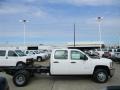 2012 Summit White Chevrolet Silverado 3500HD WT Crew Cab Chassis  photo #4