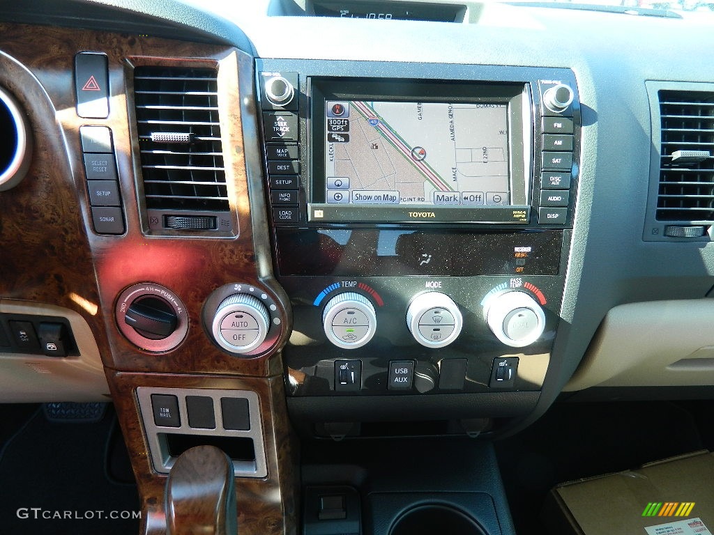 2012 Tundra Limited CrewMax 4x4 - Super White / Sand Beige photo #14