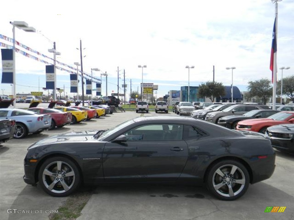 2012 Camaro SS/RS Coupe - Ashen Gray Metallic / Black photo #8