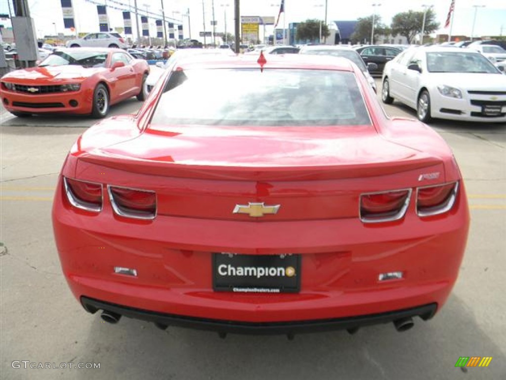 2012 Camaro LT/RS Coupe - Victory Red / Black photo #6