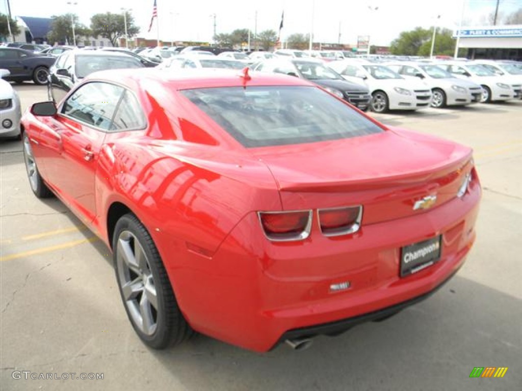 2012 Camaro LT/RS Coupe - Victory Red / Black photo #7