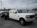 Oxford White - F350 XL Crew Cab Chassis Photo No. 7