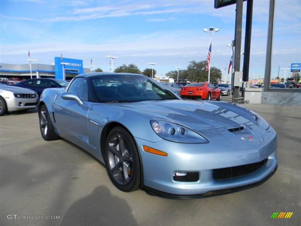 Carlisle Blue Metallic 2012 Chevrolet Corvette Grand Sport Coupe Exterior Photo #59675674