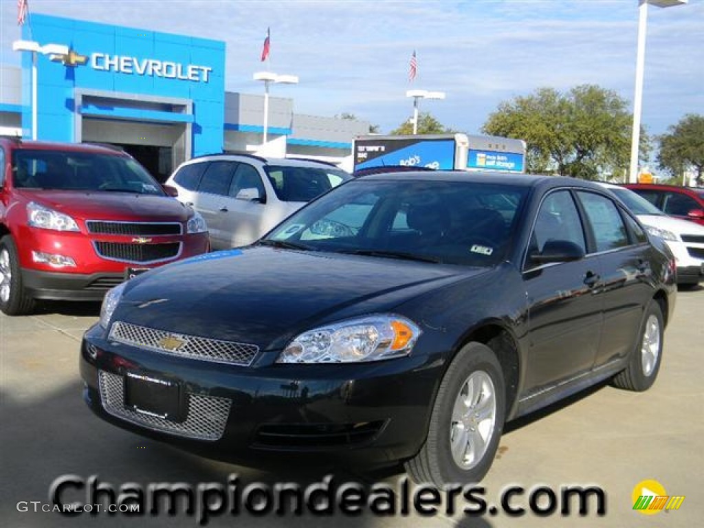 2012 Impala LS - Black Granite Metallic / Ebony photo #1