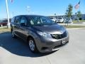 2012 Predawn Gray Mica Toyota Sienna   photo #3