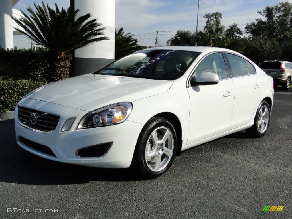 Ice White 2012 Volvo S60 T5 Exterior Photo #59676043