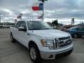 2010 Oxford White Ford F150 Lariat SuperCrew  photo #3