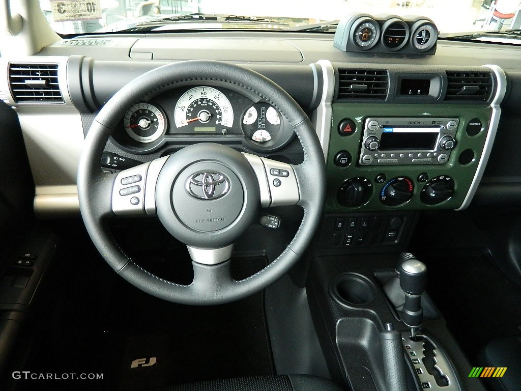2012 Toyota FJ Cruiser 4WD Dark Charcoal Dashboard Photo #59676586