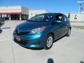 Lagoon Blue Mica 2012 Toyota Yaris LE 3 Door