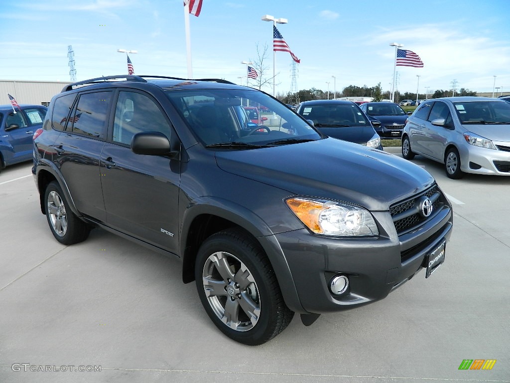 2011 RAV4 Sport - Magnetic Gray Metallic / Dark Charcoal photo #3