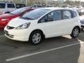 Taffeta White 2010 Honda Fit Standard Fit Model Exterior