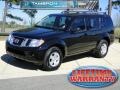 2011 Super Black Nissan Pathfinder S  photo #1