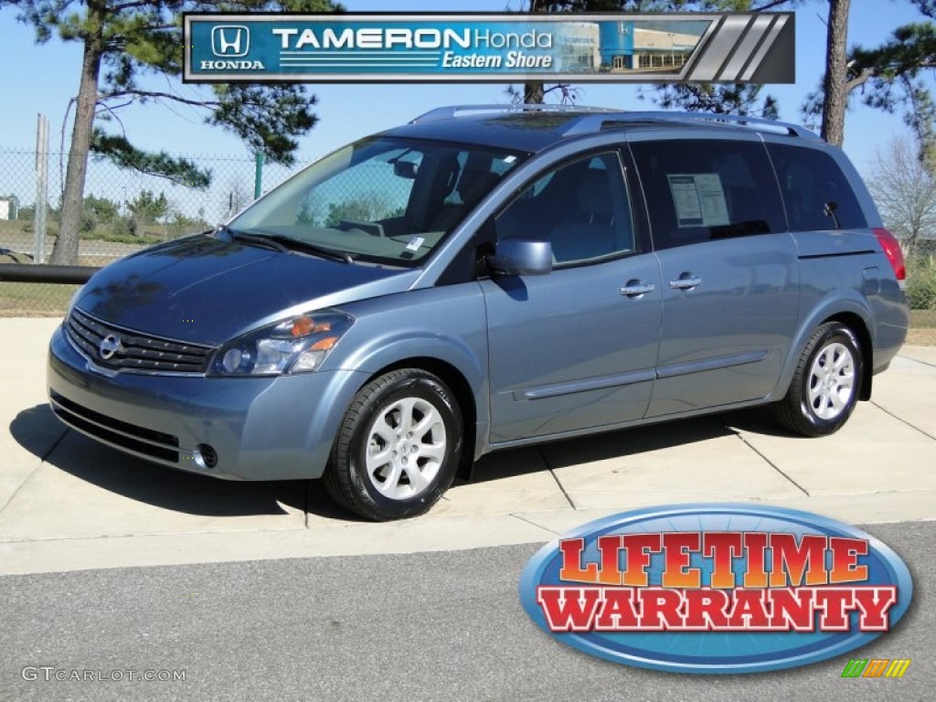 Lakeshore Blue Metallic Nissan Quest