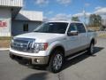 Oxford White - F150 Lariat SuperCrew 4x4 Photo No. 2