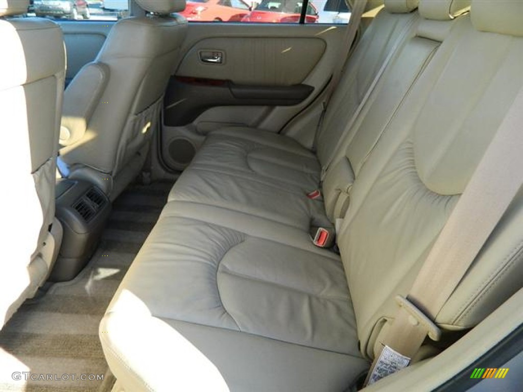 2001 RX 300 - Mineral Green Metallic / Ivory photo #12