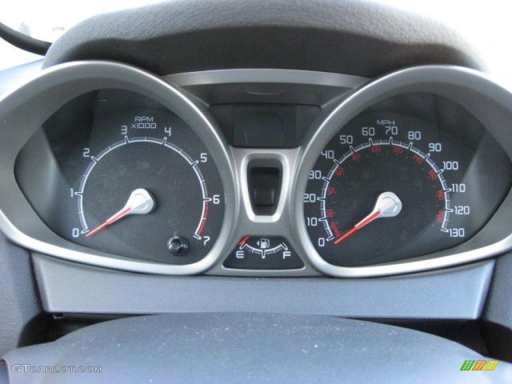 2012 Ford Fiesta SEL Sedan Gauges Photo #59679649