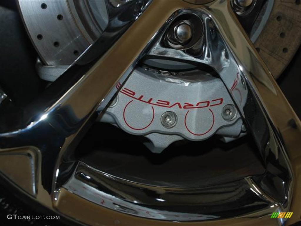 2011 Corvette Grand Sport Coupe - Blade Silver Metallic / Ebony Black photo #9