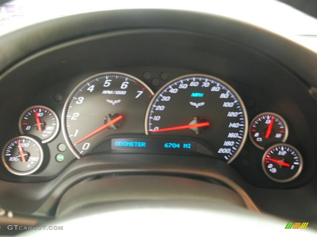 2011 Chevrolet Corvette Grand Sport Coupe Gauges Photo #59680712