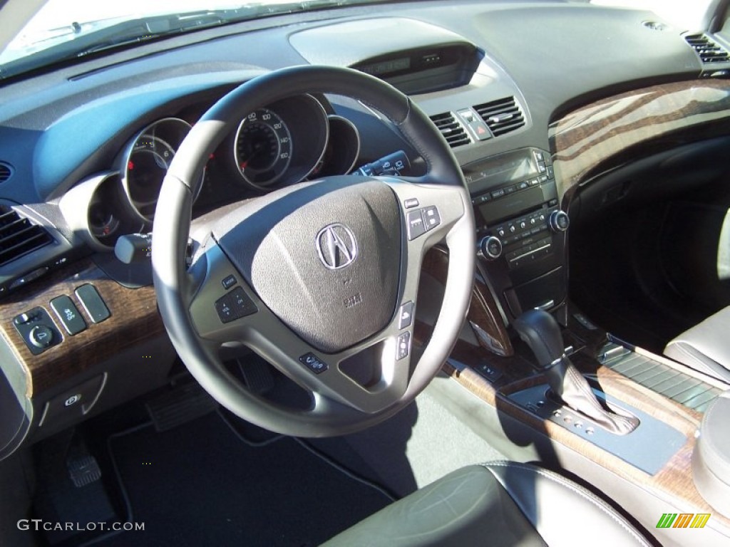 2011 Acura MDX Standard MDX Model Ebony Dashboard Photo #59680876
