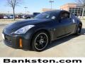 2008 Magnetic Black Nissan 350Z Touring Coupe  photo #1