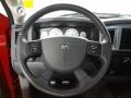 Medium Slate Gray 2006 Dodge Ram 1500 SRT-10 Regular Cab Steering Wheel