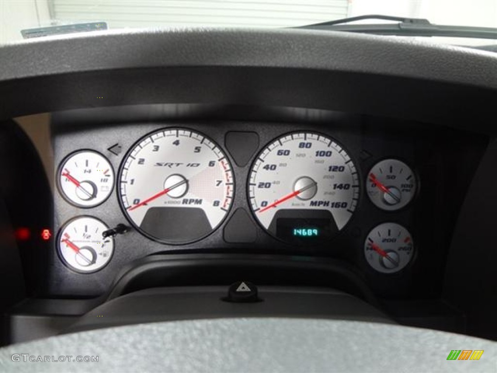 2006 Dodge Ram 1500 SRT-10 Regular Cab Gauges Photo #59682497