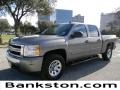 Graystone Metallic 2008 Chevrolet Silverado 1500 LS Crew Cab