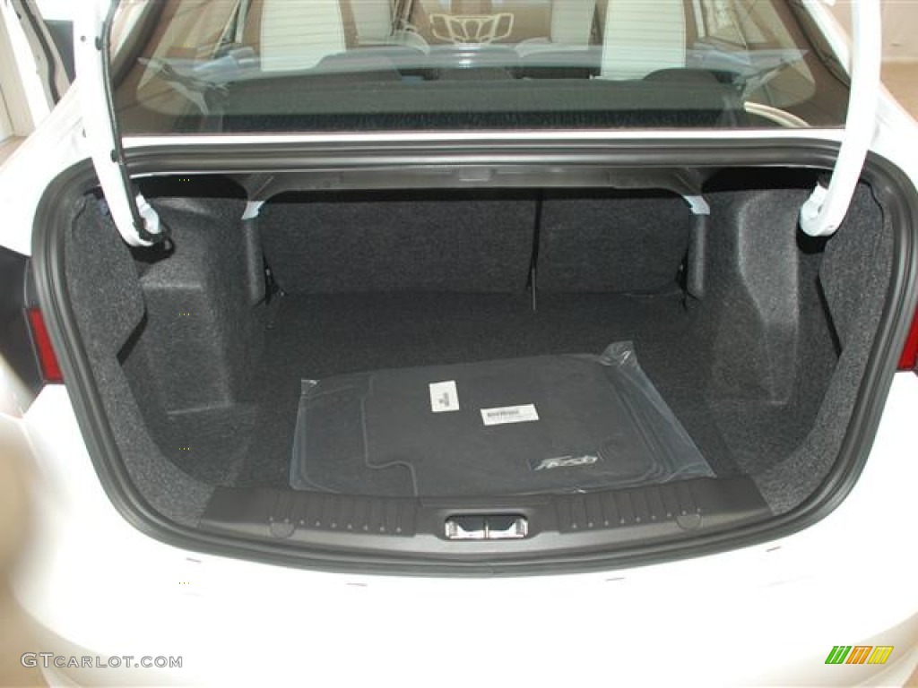 2012 Ford Fiesta SEL Sedan Trunk Photos