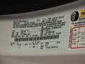 YZ: Oxford White 2012 Ford Fiesta SEL Sedan Color Code