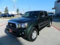 2011 Timberland Green Mica Toyota Tacoma V6 TRD PreRunner Double Cab  photo #7