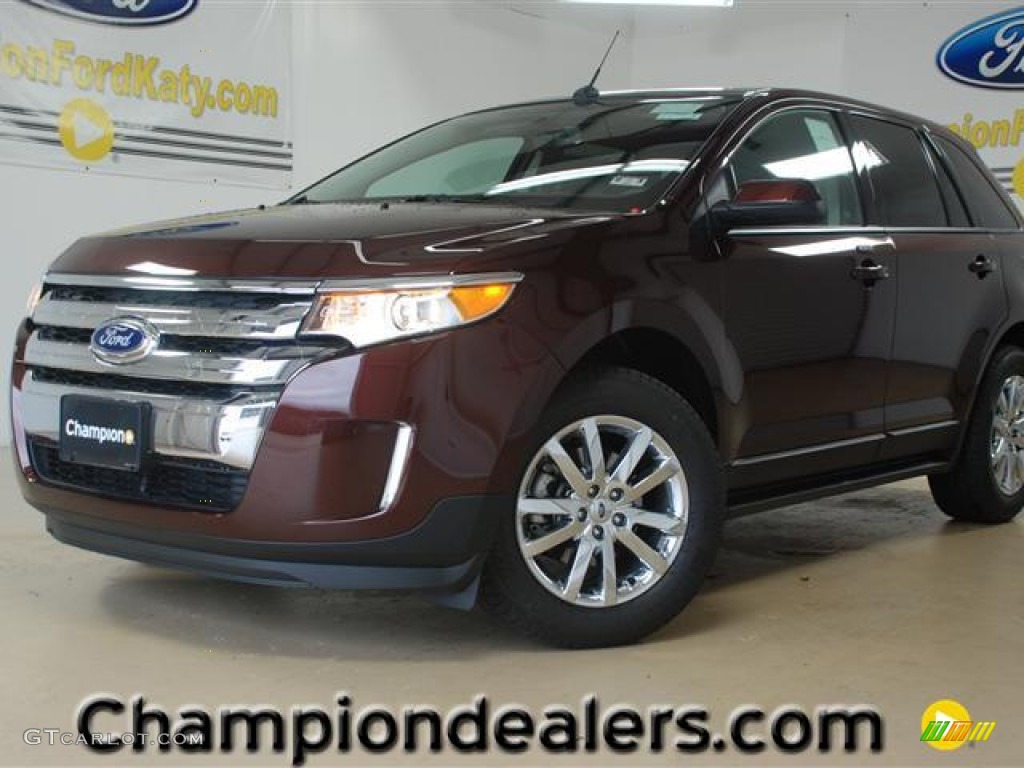 2012 Edge SEL EcoBoost - Cinnamon Metallic / Charcoal Black photo #1
