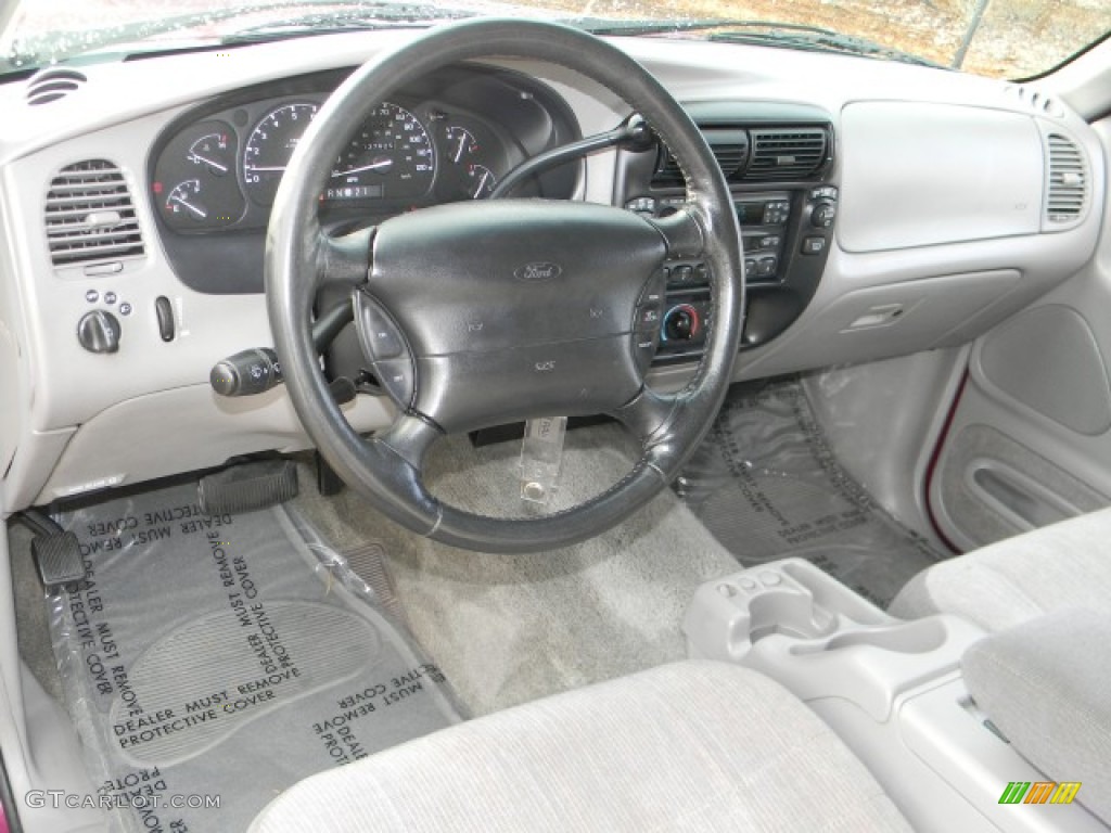 1996 Ford Explorer Sport 4x4 Grey Dashboard Photo #59686592