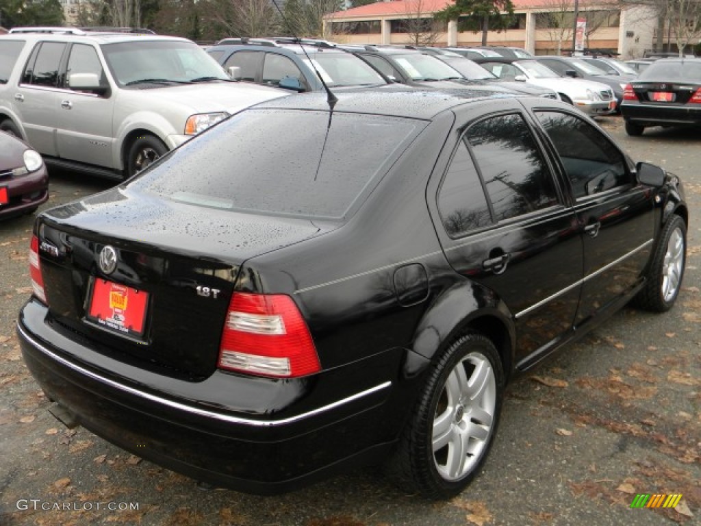 2004 Jetta GLS 1.8T Sedan - Black / Grey photo #5