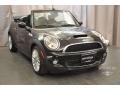 2010 Midnight Black Metallic Mini Cooper Convertible  photo #7