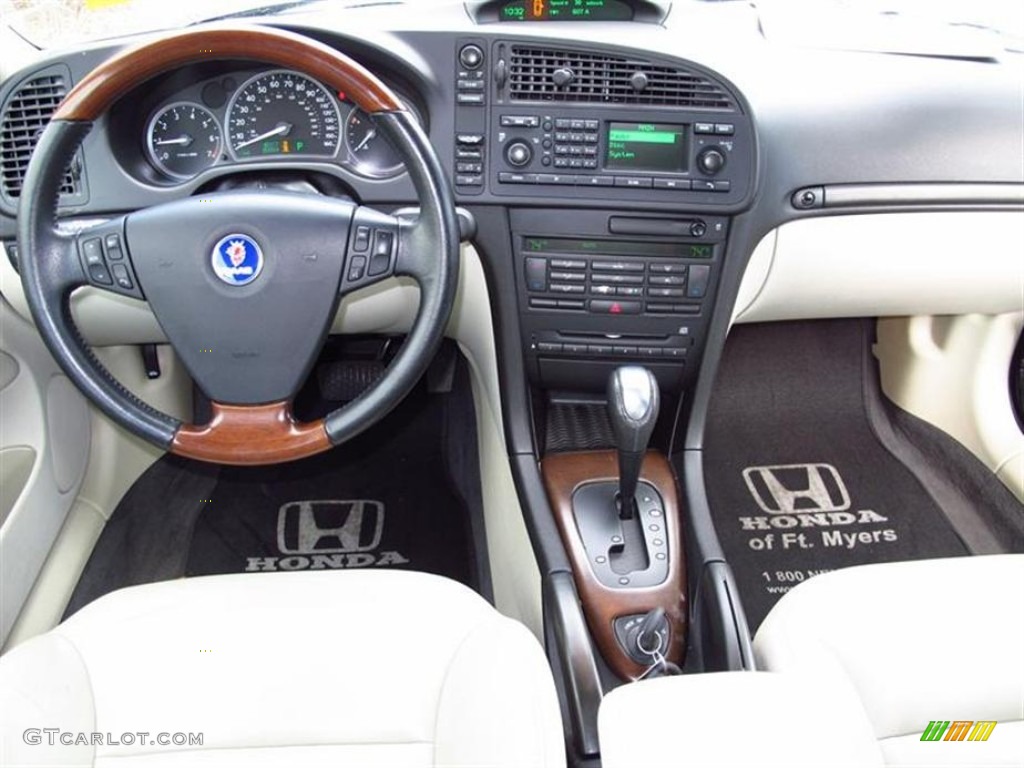 2004 Saab 9-3 Arc Convertible Parchment Dashboard Photo #59686919