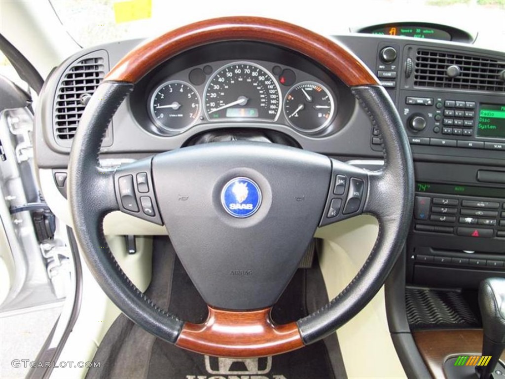 2004 Saab 9-3 Arc Convertible Steering Wheel Photos
