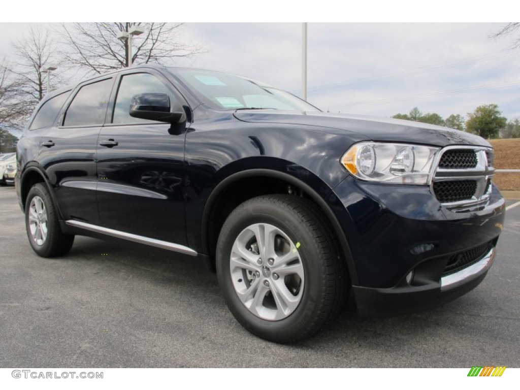 True Blue Pearl 2012 Dodge Durango SXT Exterior Photo #59689733