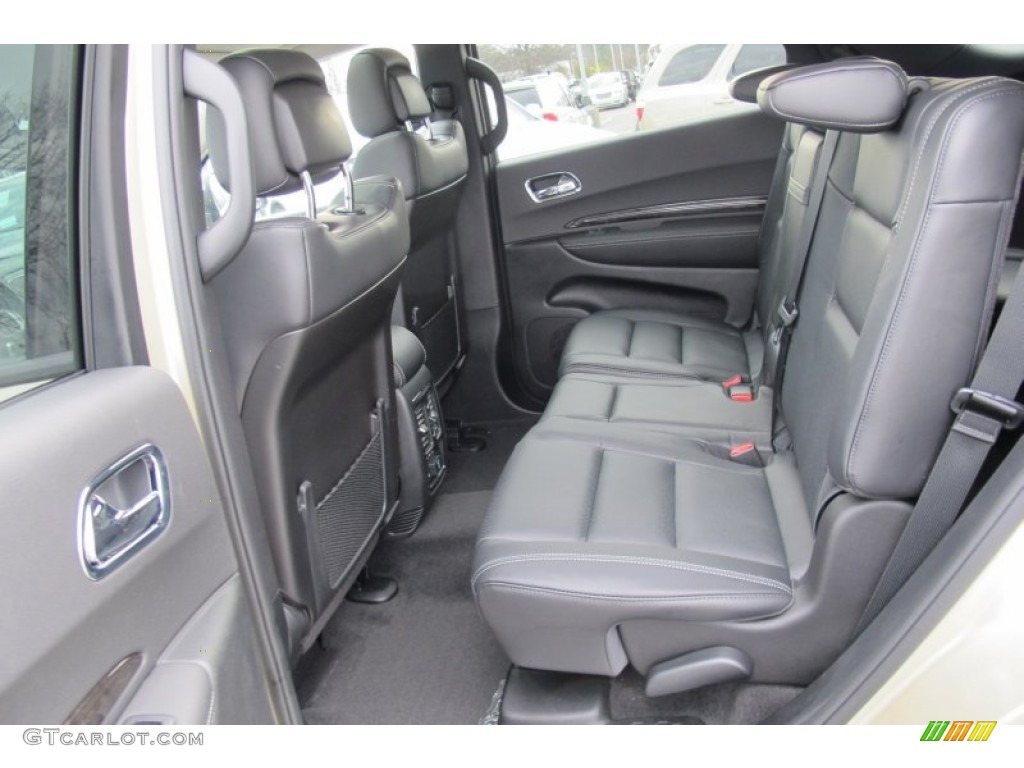 Black Interior 2012 Dodge Durango Citadel Photo #59689871