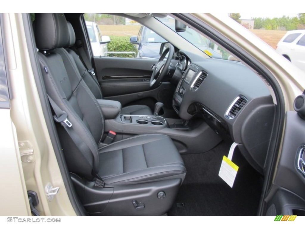 Black Interior 2012 Dodge Durango Citadel Photo #59689889