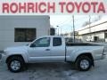 Silver Streak Mica 2010 Toyota Tacoma V6 Access Cab 4x4