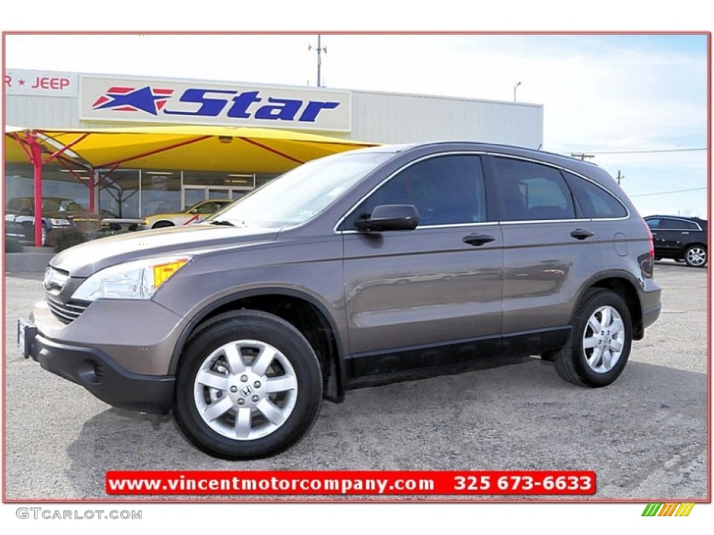 2009 CR-V EX - Urban Titanium Metallic / Black photo #1