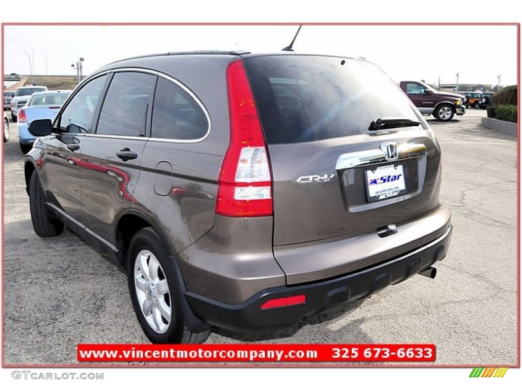 2009 CR-V EX - Urban Titanium Metallic / Black photo #3