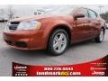 2012 Copperhead Pearl Dodge Avenger SXT  photo #1