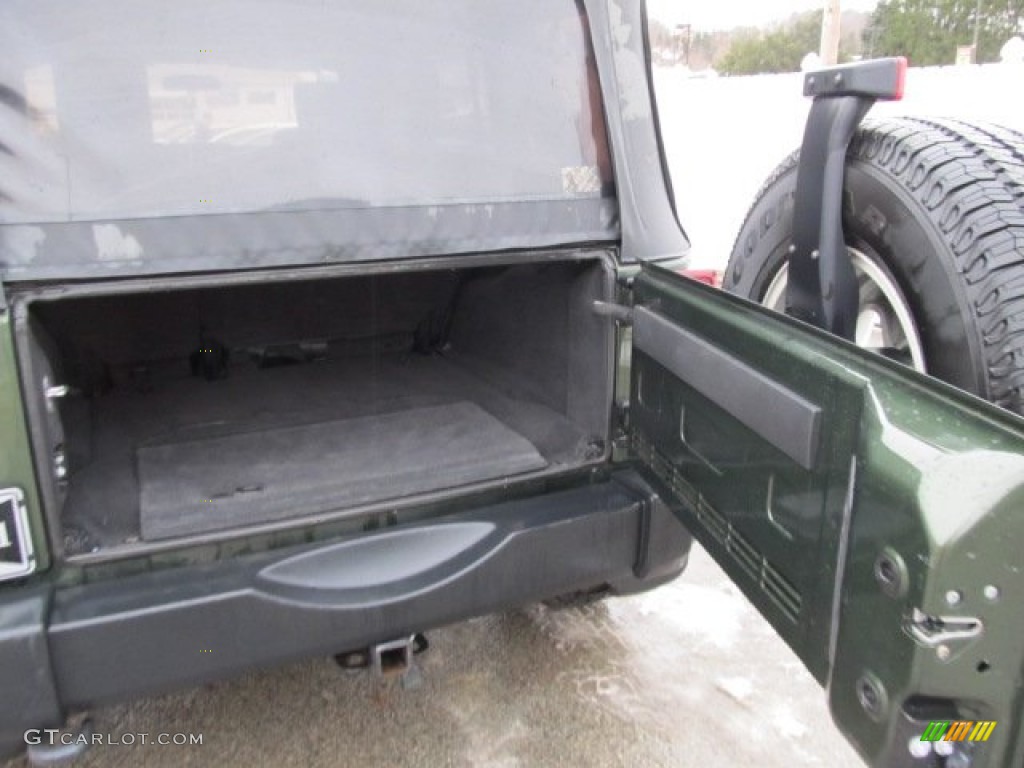 2009 Wrangler Unlimited X 4x4 - Jeep Green Metallic / Dark Slate Gray/Medium Slate Gray photo #9