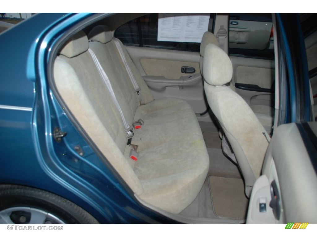 2003 Elantra GLS Sedan - Ocean Blue / Beige photo #22