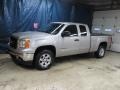 2008 Silver Birch Metallic GMC Sierra 1500 SLE Extended Cab 4x4  photo #1