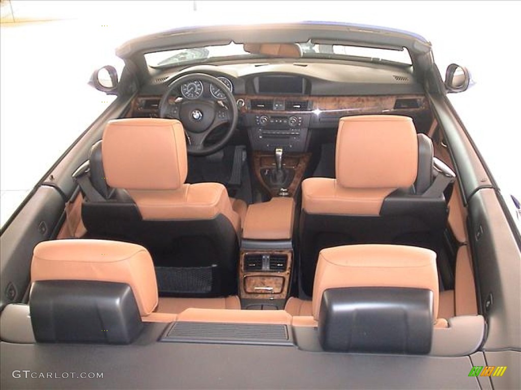 Saddle Brown/Black Interior 2007 BMW 3 Series 335i Convertible Photo #59693567