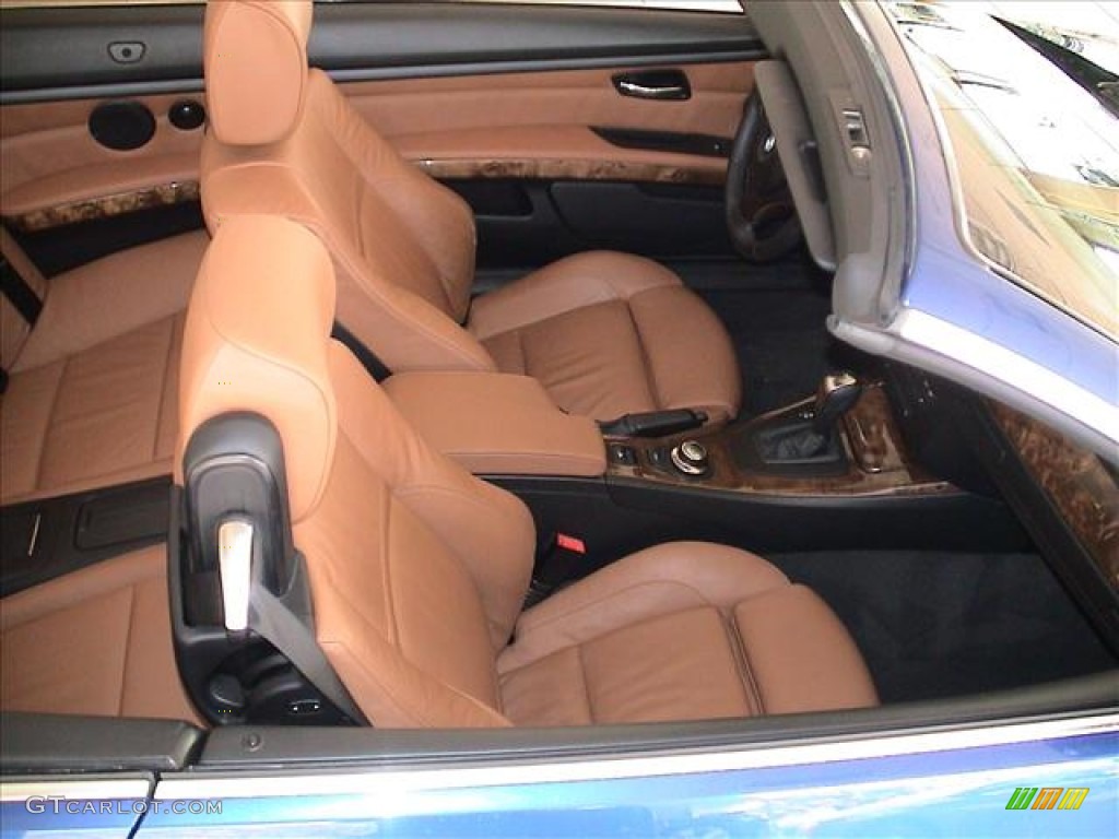 2007 3 Series 335i Convertible - Montego Blue Metallic / Saddle Brown/Black photo #10